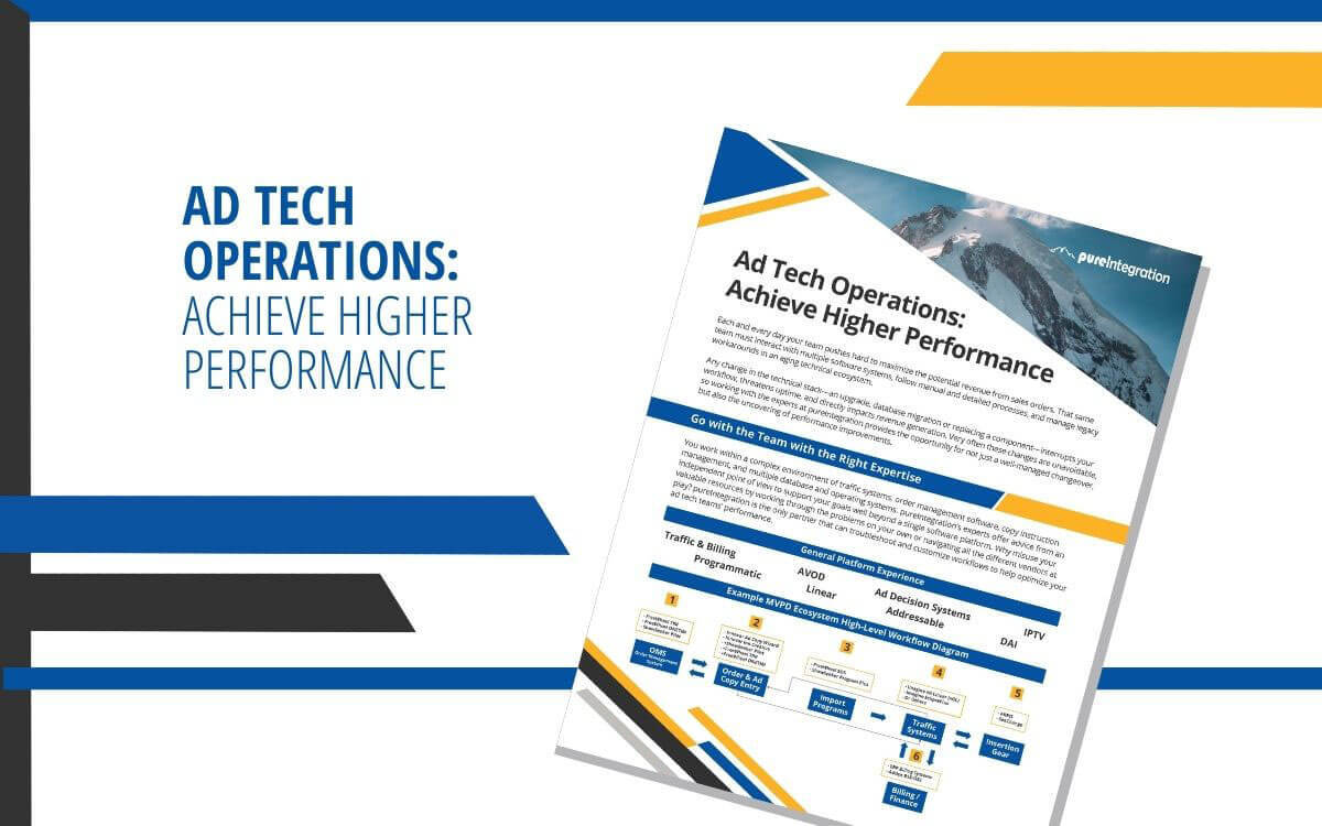 Ad Tech Operations | pureIntegration
